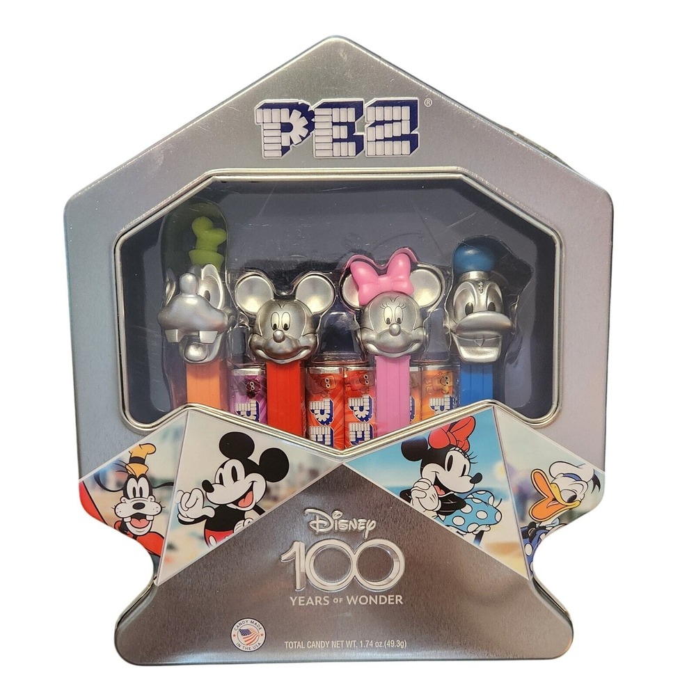 Disney 100 Years of‎ Wonder Pez Gift Tin